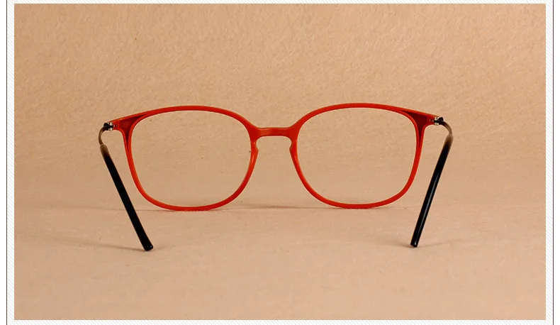 Orange Brightzone Eyeglasses on Model