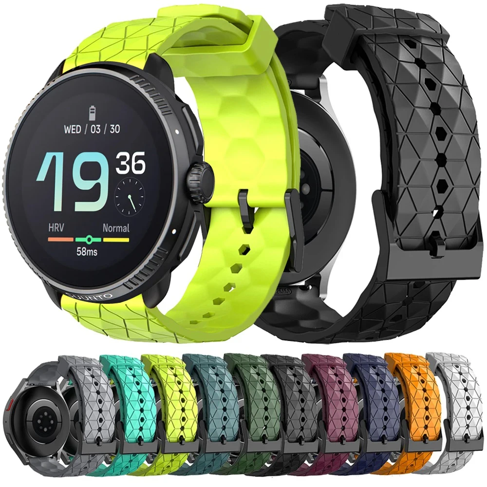 Silicone Soft Breathable Sports Watchband Strap