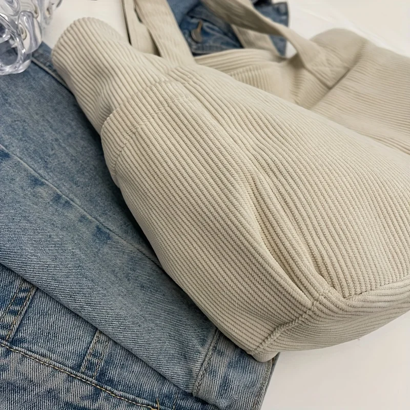 New Women's Large Capacity Handbag Multiple Pockets Fashion Shoulder Bags Daily Commuting Tote Bag Shopping