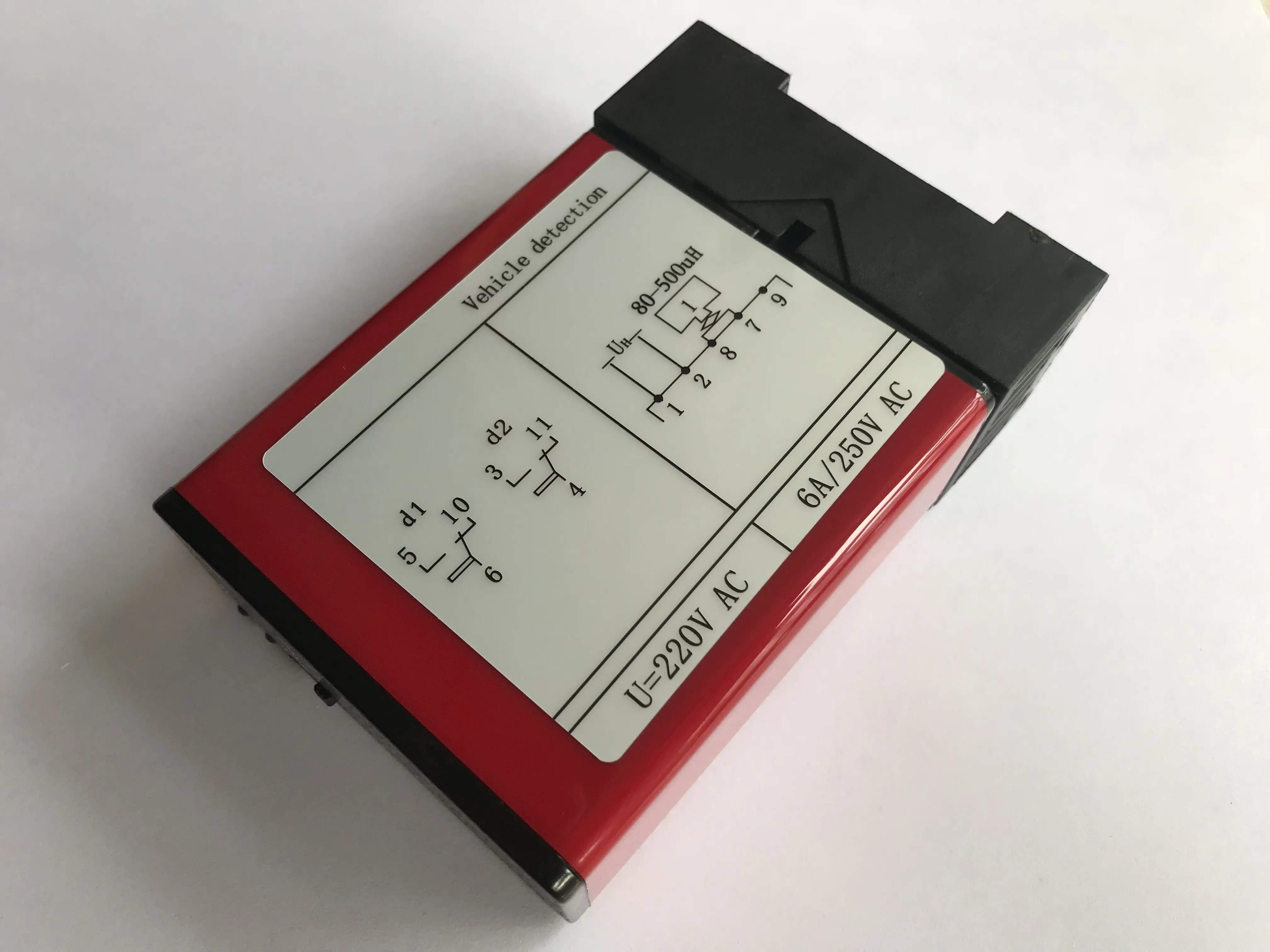 220V Single Channel Loop Detector Intelligent Road Vehicle Sensors Suitable for Car Parking