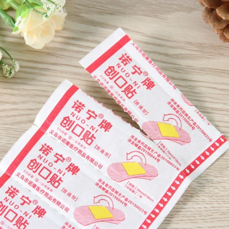 50pcs/lot Baby Waterproof Bandaid First Aid Adhesive Bandage Breathable Tape Wound Strips Dressing Band Aid Sticking Plaster