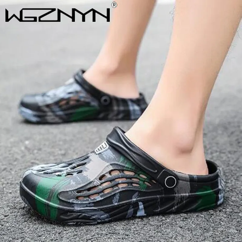 

Men Sandals Men Shoe Summer Slippers Garden Beach Black Slippers for Mens Shoes Zapatos Hombre Sandalias Hombre Sneakers for Men