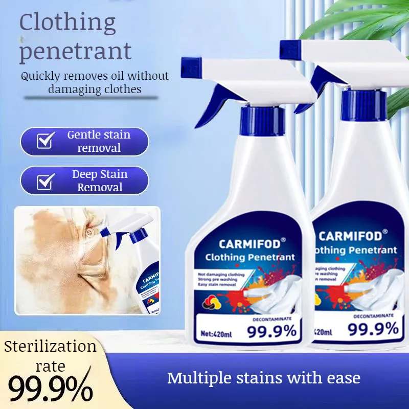 Collar Cleaner Laundry Detergent Collar Cuffs Clothes Penetrant Stain Remover Super Strong Stain Remover for Clothes