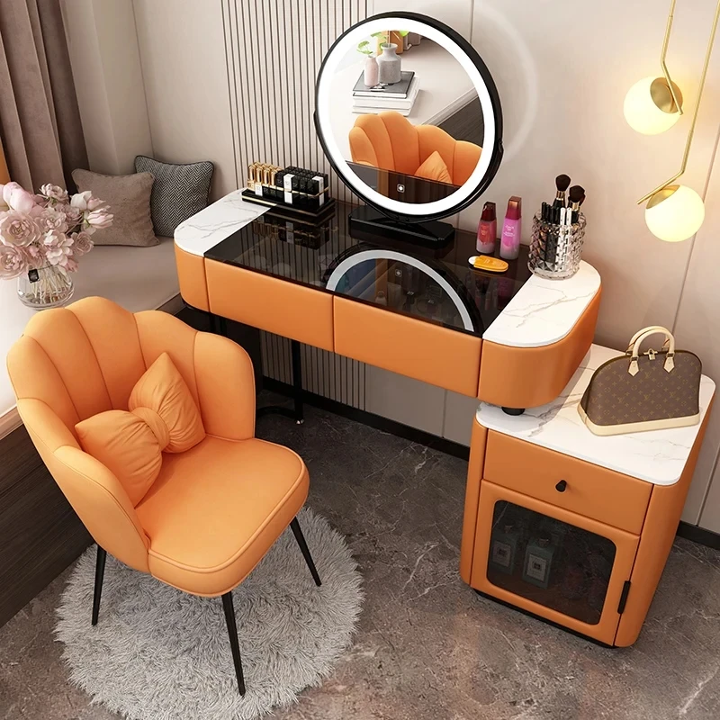 

Mirror Chair Dressing Table Bedroom Drawer Organizers Storage Dressing Table Classic Bedroom Tocador Maquillaje Home Furniture