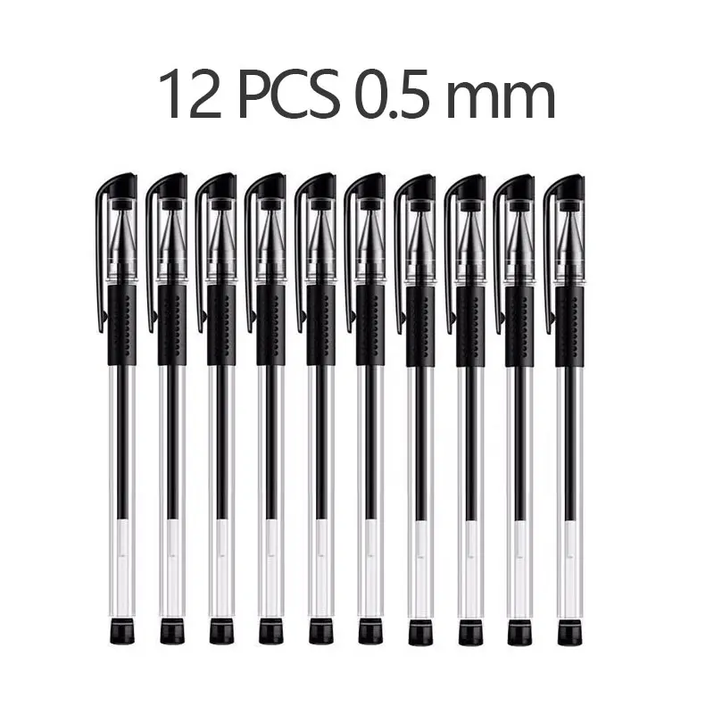 Black pen 12 PCS