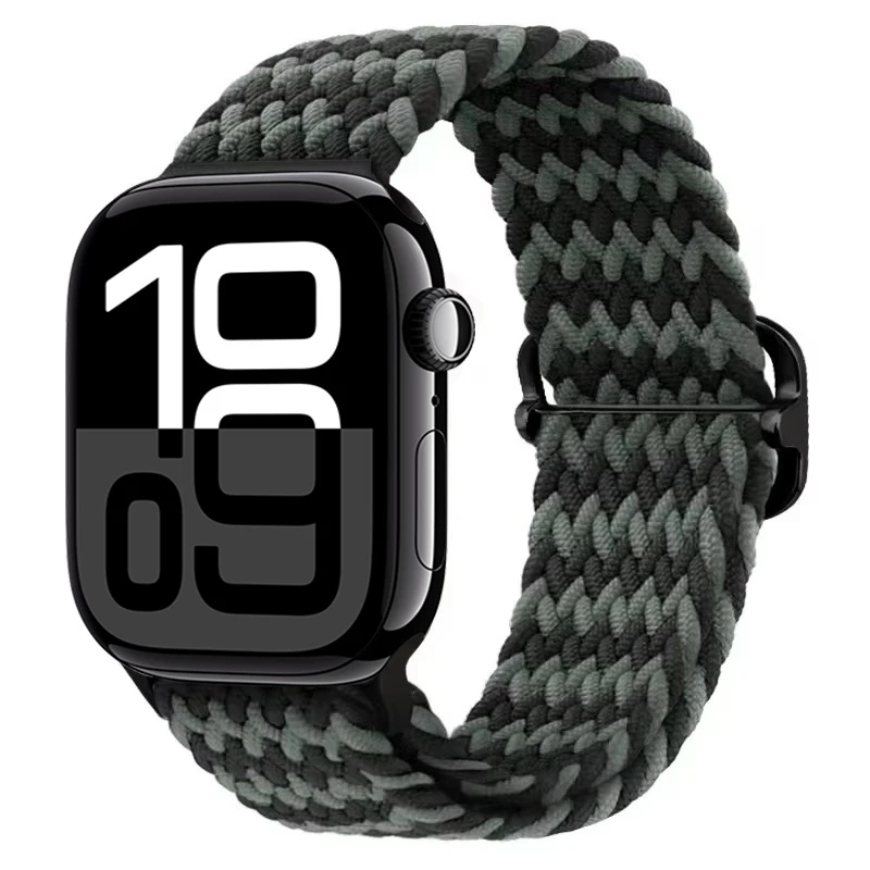 Premium Nylon Braided Strap for Smartwatch - Durable and Stylish Bracelet Design