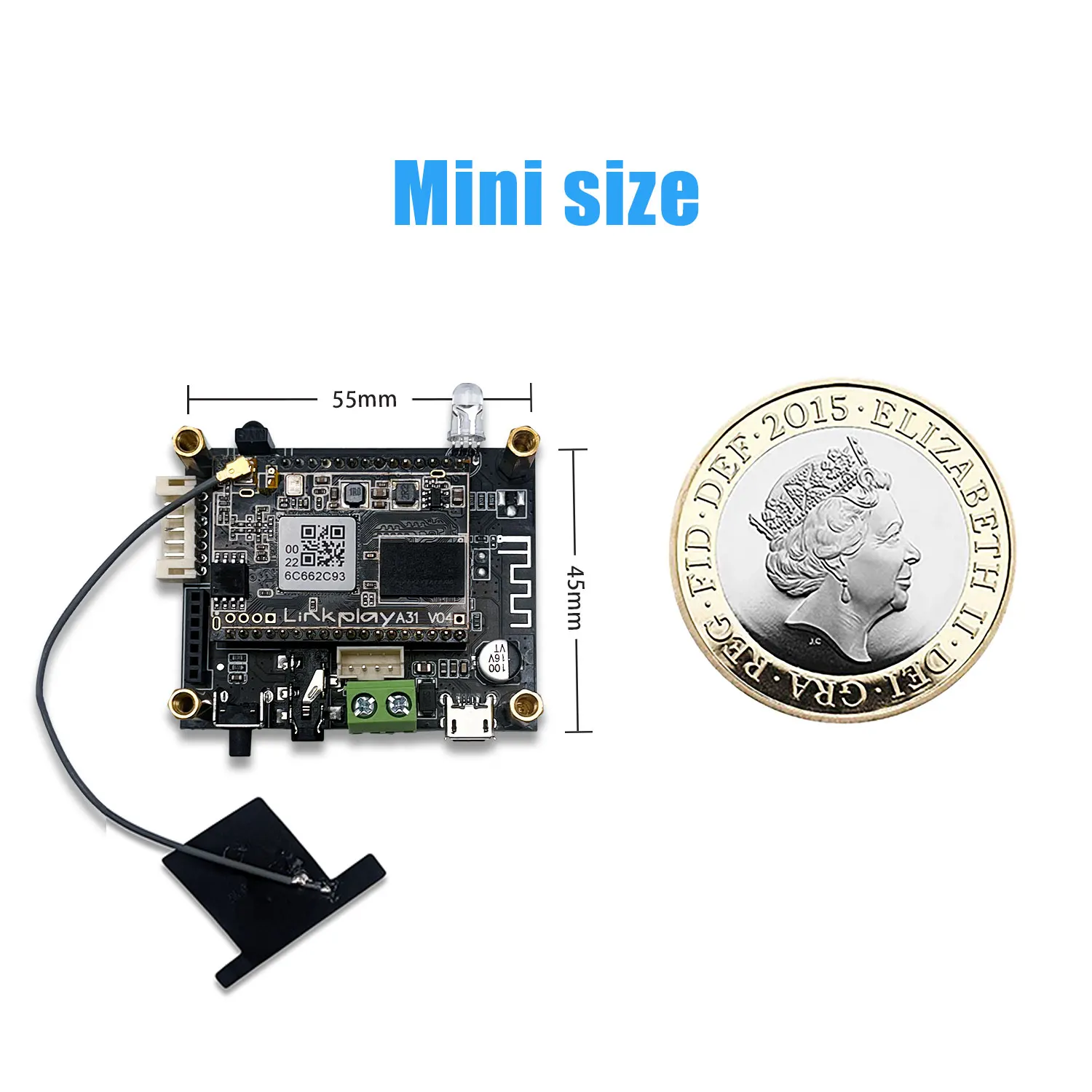 D10 DIY 무선 WiFi 블루투스 수신기 ? 멀티룸 스트리머 보드
