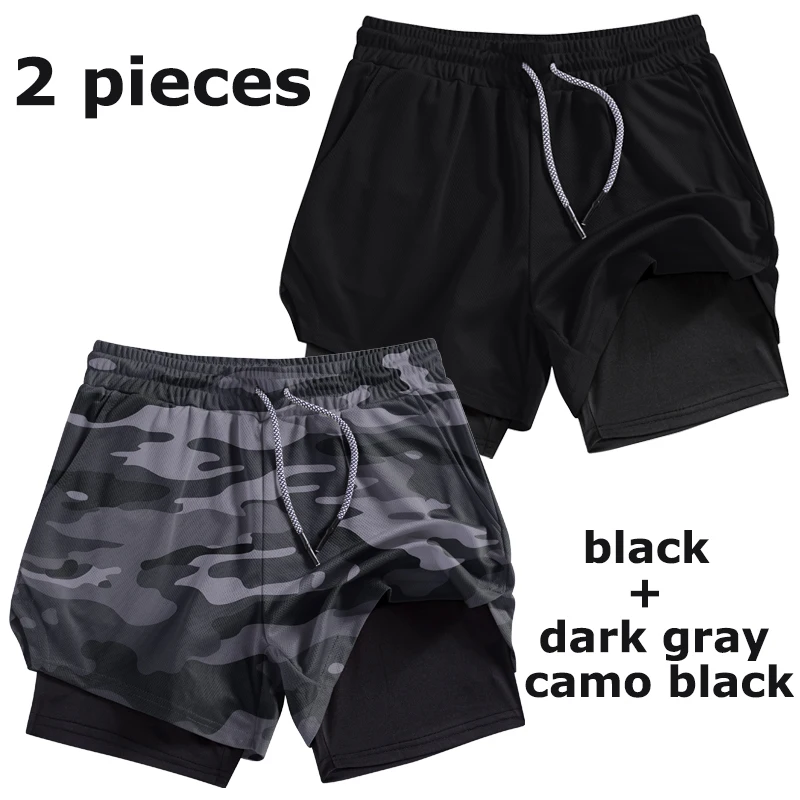 Men's Versatile Multi-Pocket Active Shorts