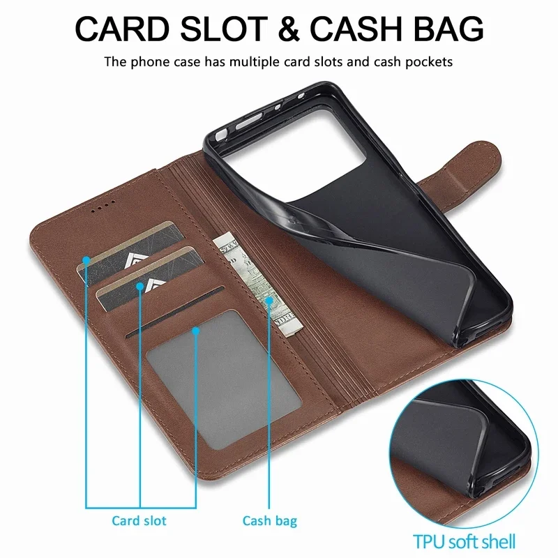 Luxury Wallet Card Flip Leather Case Cover
