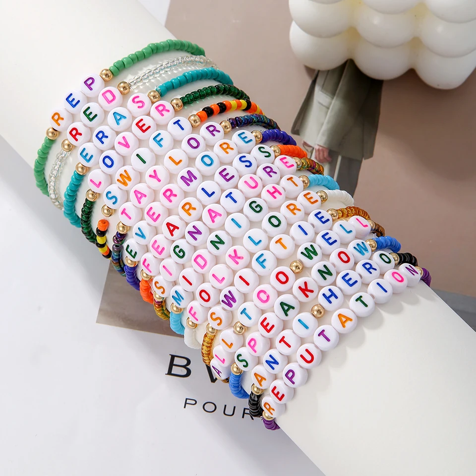 Set 48 Braccialetti Dell'Amicizia In Argilla Colorata – Tema Halloween E Ringraziamento – Perline Heishi Regolabili Per Donne E Ragazze