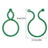 50pcs Garden Plant Support Clips Orchid Flower Ties Vegetables Tomato Vine Flower Clips Plastic Plant Locks for Securing Plants 6
