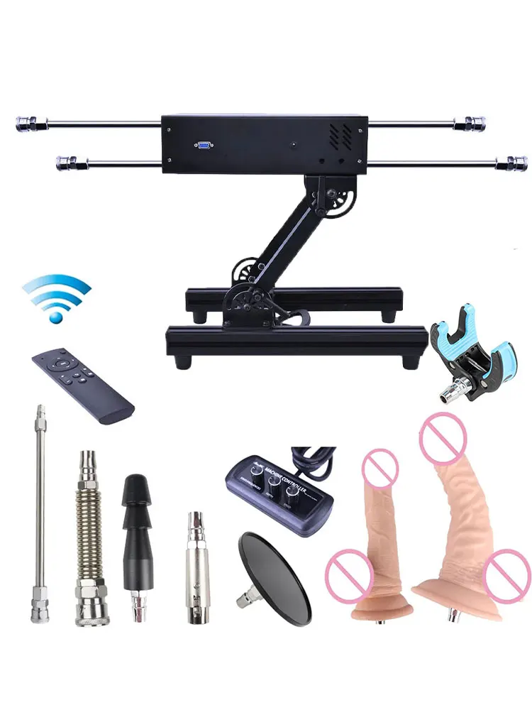 FREDORCH 200W Powerful Wireless Control Sex Machine with Amazing Features, All Angle Adjustable, Love Machine Adult for Toys
