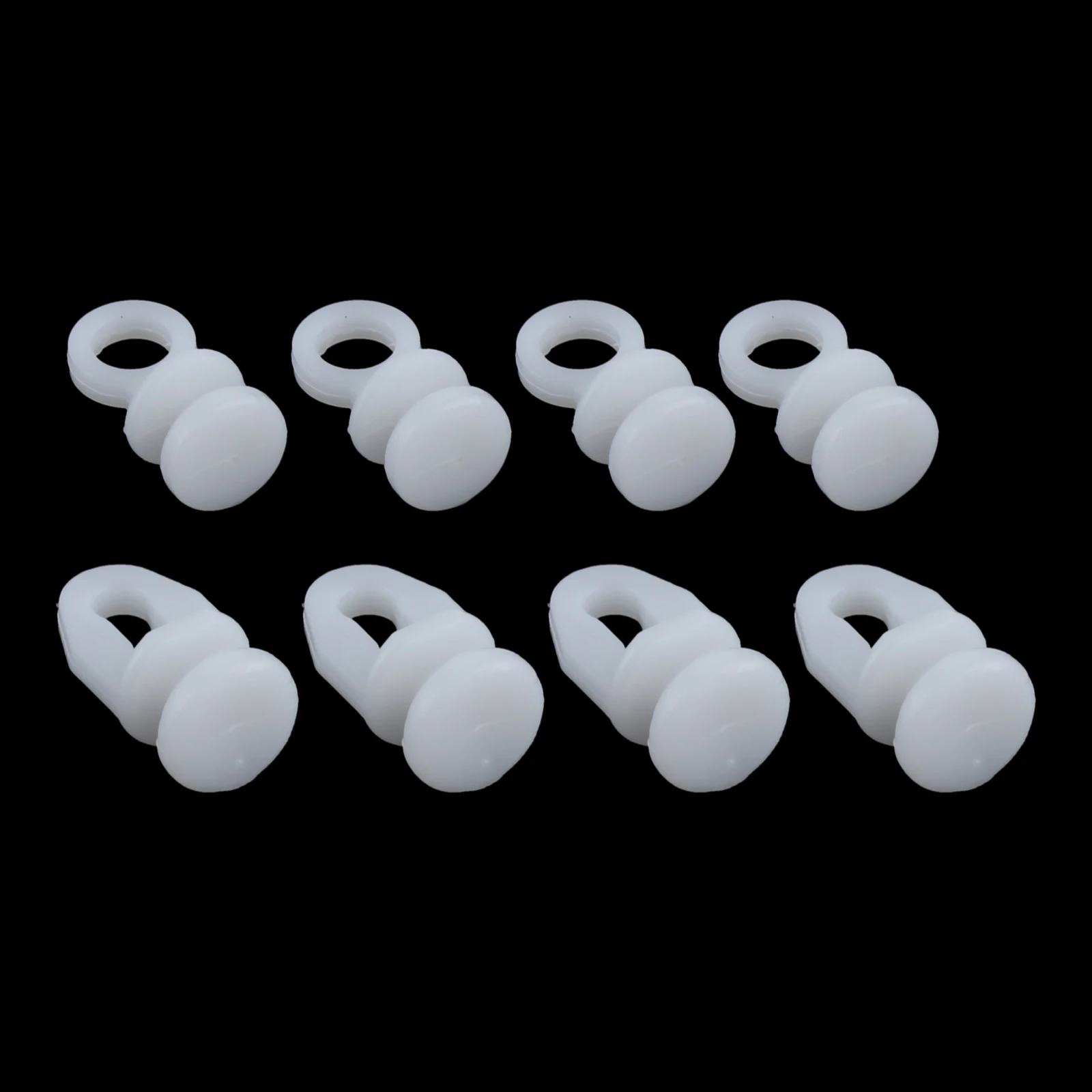 100 Pack Gordijn Glider Haken Plastic Witte Gordijn Rail Track Sliders 100 Pack Gordijn Glider Haken Plastic Witte Gordijn Rail Track Sliders