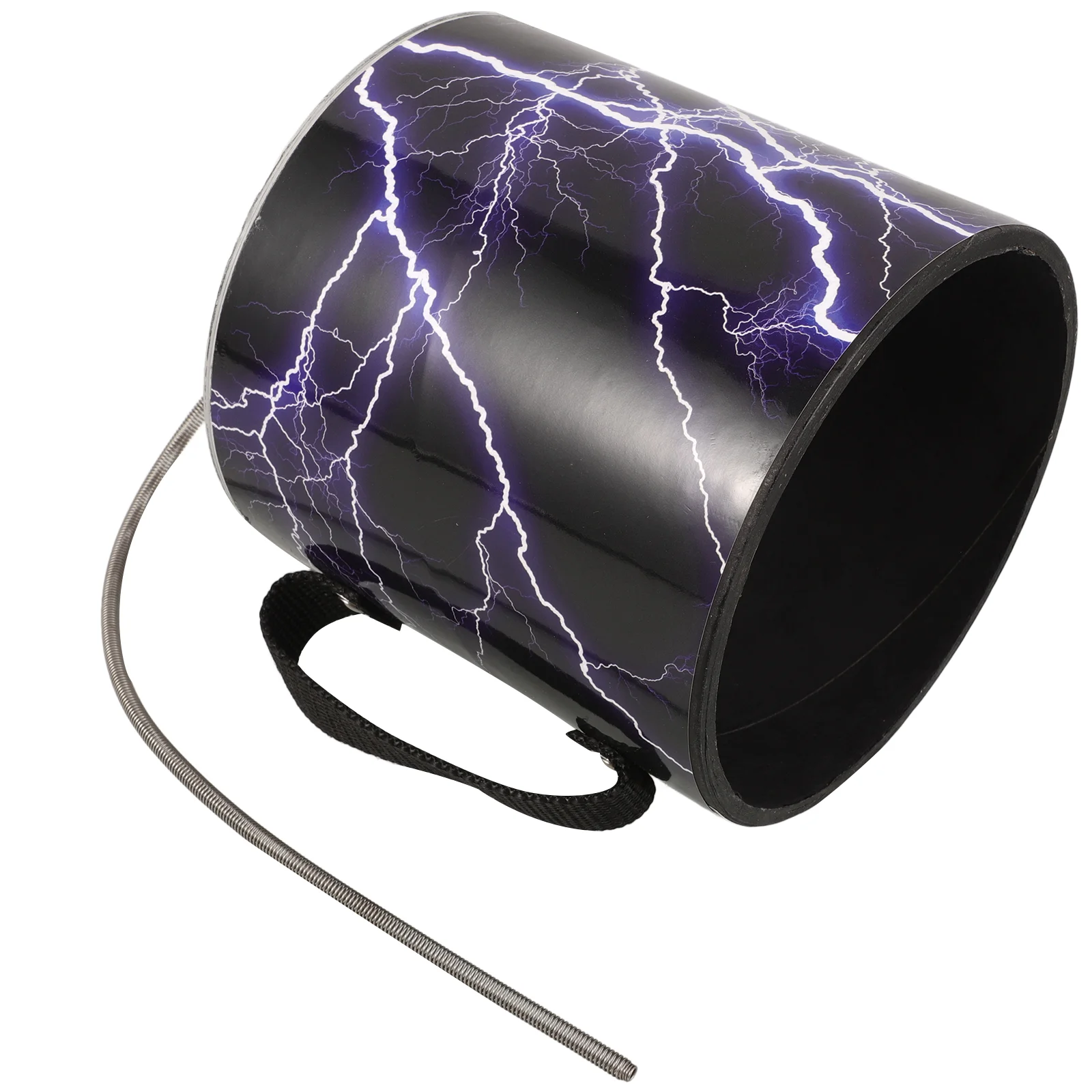 Sounding Horn Thunder Drum Child Stormy Tube Percussion Metal Instrument Music Performance Prop