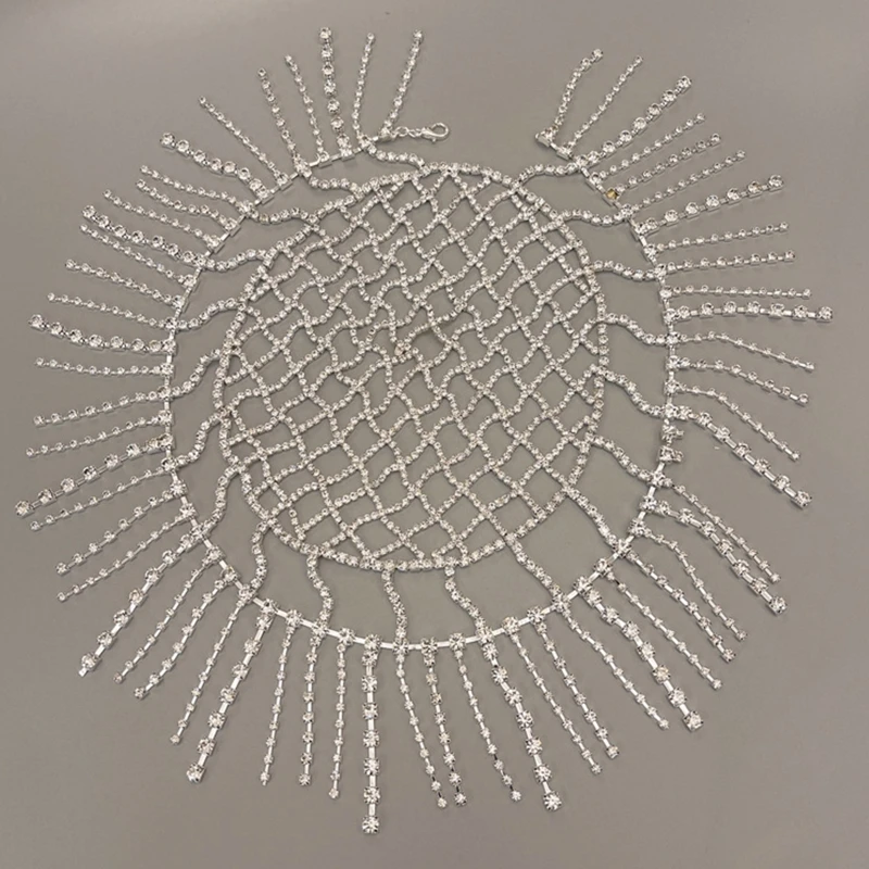 European and American Ethnic Tassel Headband Exaggerated Stage for Head