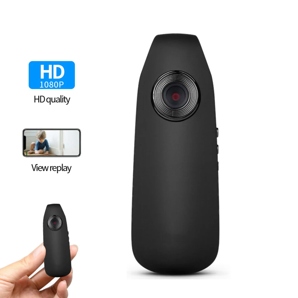

Mini Camera Portable HD Micro Cam Pocket Video Recorder Motion Detection for Outdoor Sport Interview Class Meeting 560mAh 16:9
