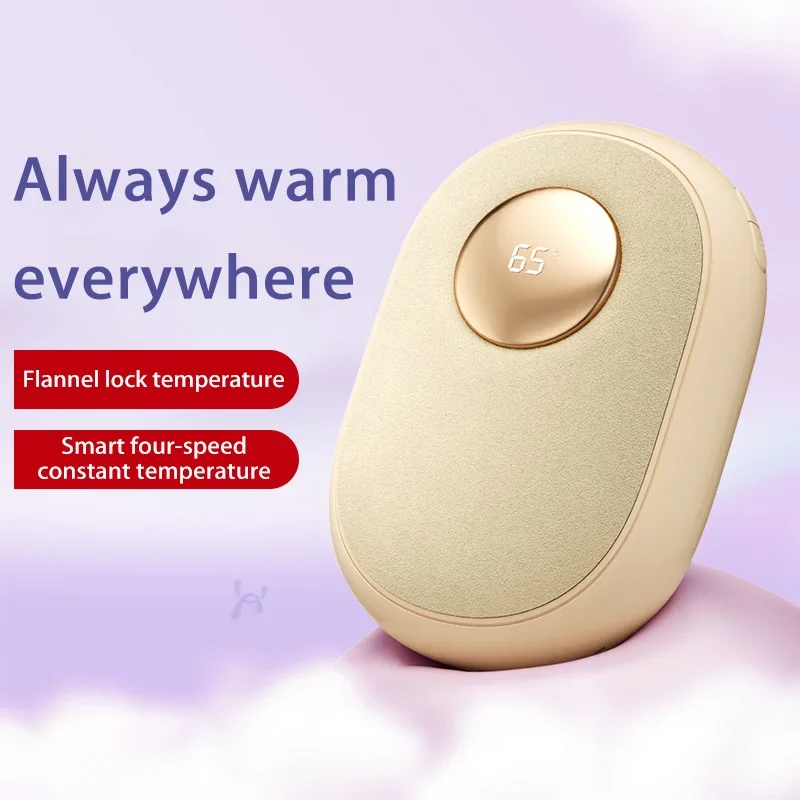 Portable Hand Warmer Xiaomi Hand Warmer 100000mAh Plush Smart Constant Temperature Rapid Heating