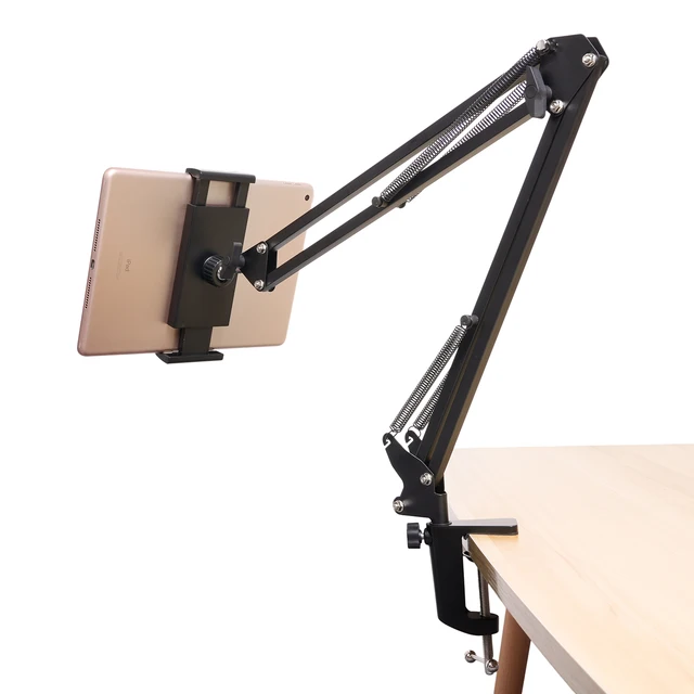 데스크탑 금속 태블릿 스탠드 암 조절식 스탠드