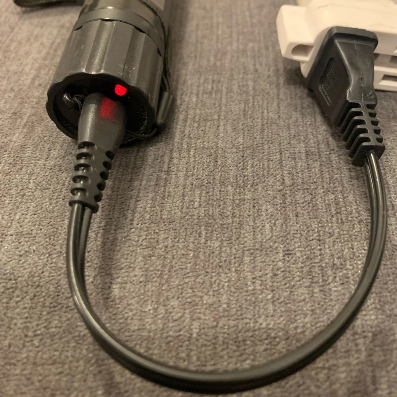 Charger Adapter 100V-240V AC CHARGING CORD UNIVERSAL FOR RECHARGEABLE FLASHLIGHT 1101