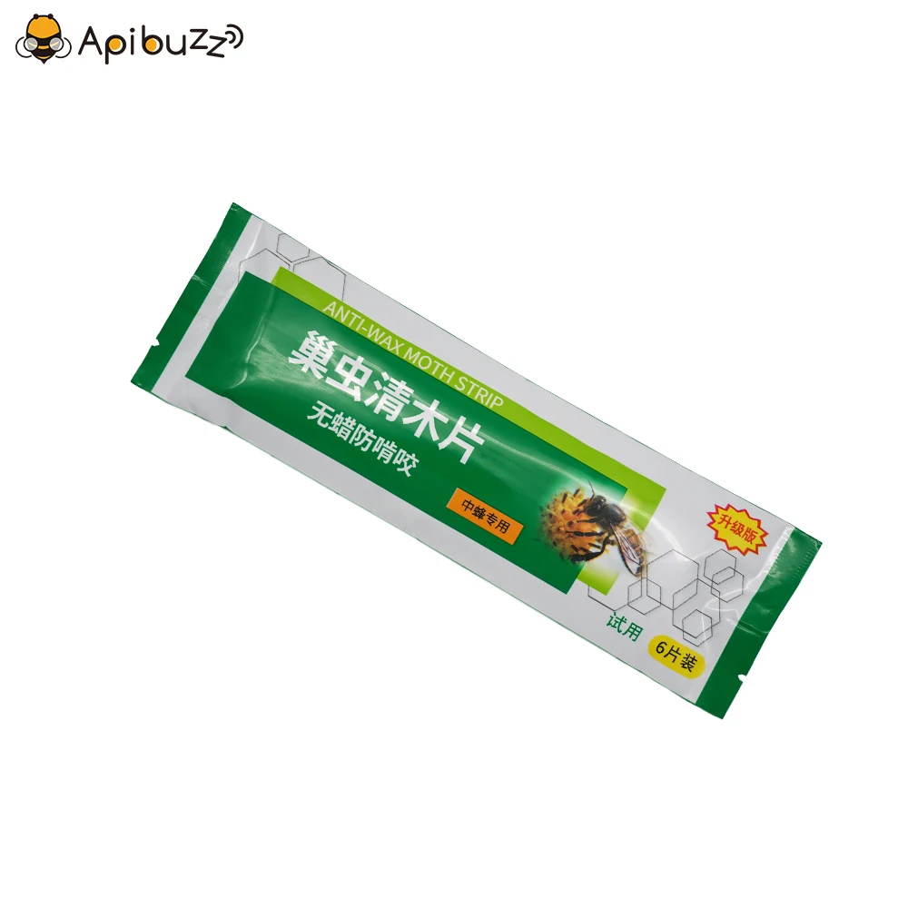 Wax Moth Treatment Wood Strips for Beehive Moths Control Beekeeping Product Wax Moth Trap Honey Bee Equipment Apiculture