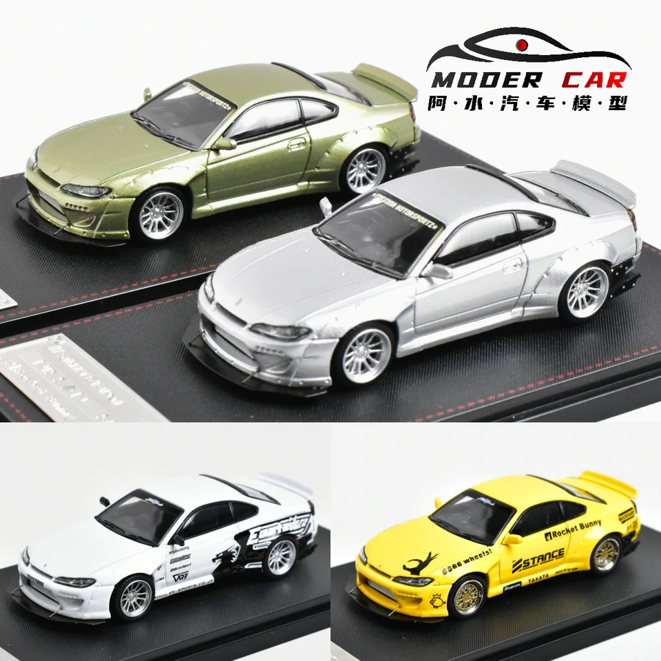 SW 1:64 Slivia S15 Diecast Model Car - AliExpress 26