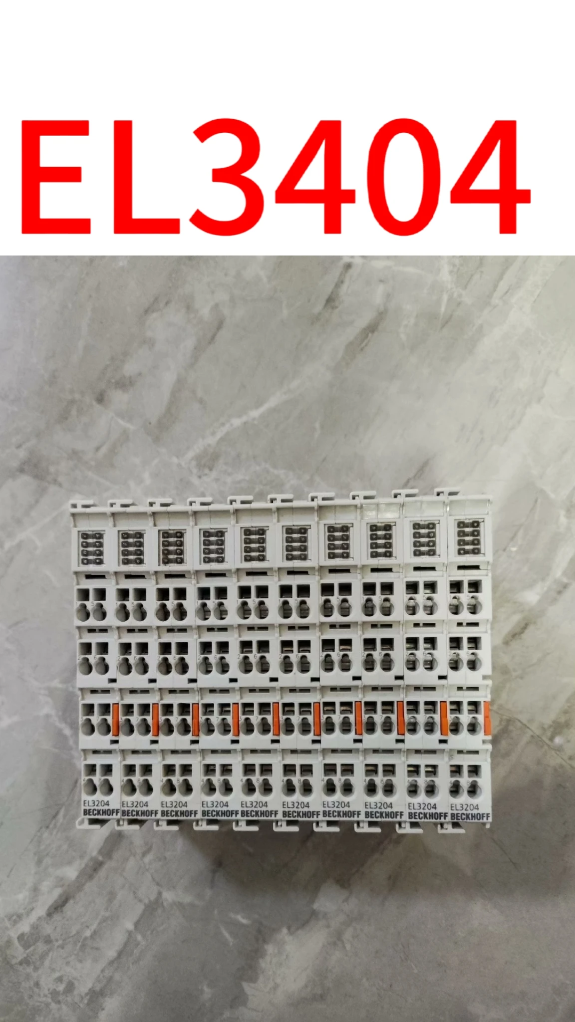 

Second-hand EL3404 test OK