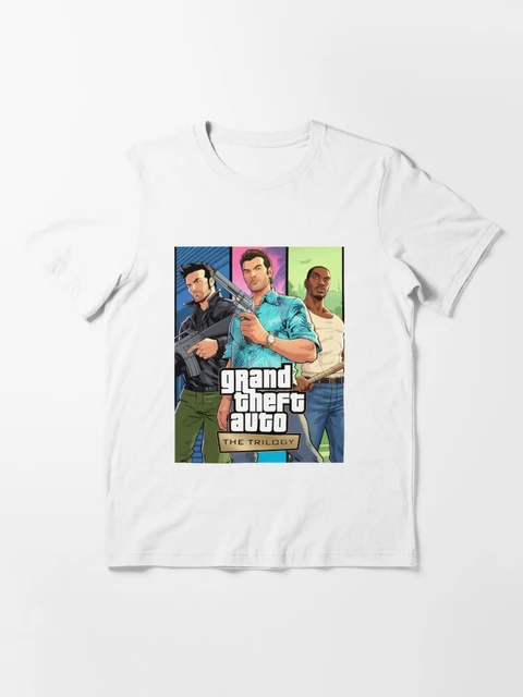 Grand Theft Auto T Shirt Novo Jogo GTA San Andreas Grand Theft