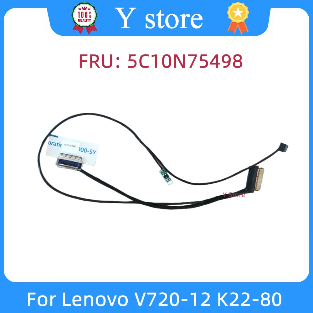 

Y Store New LCD Video Display Cable For Lenovo V720-12 K22-80 5C10N75498 450.0A203.0001 FHD Fast Ship