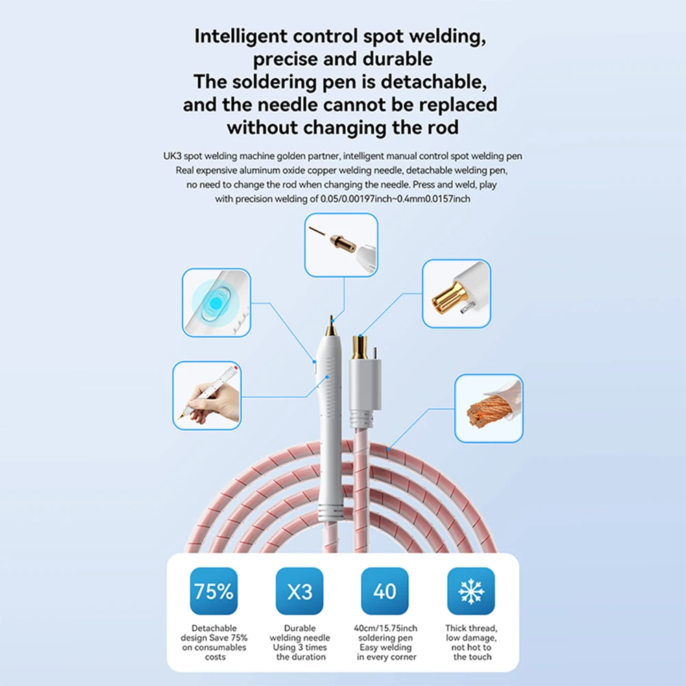 UK3 spot welder specifications