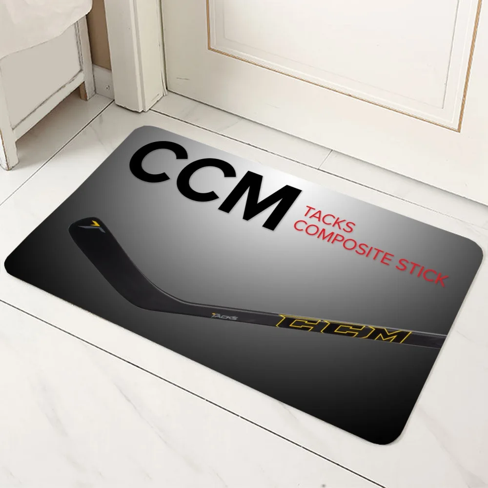 CCM Retro Ice Hockey Logo Doormat Image 8
