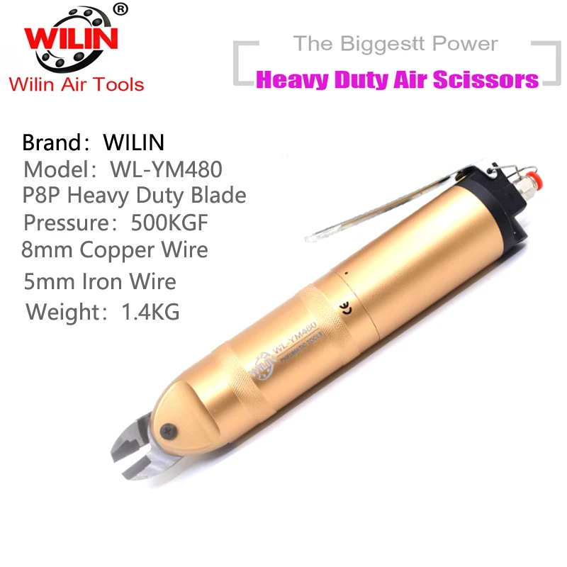 Pince à Air, Pince De Coupe De Fil (Puissance De Pression 60 Kgs) - Pinces Pneumatiques, Pinces De Coupe De Fil | Fabricant D'outils Pneumatiques Et D' Outils à Air Fabriqués à Taïwan