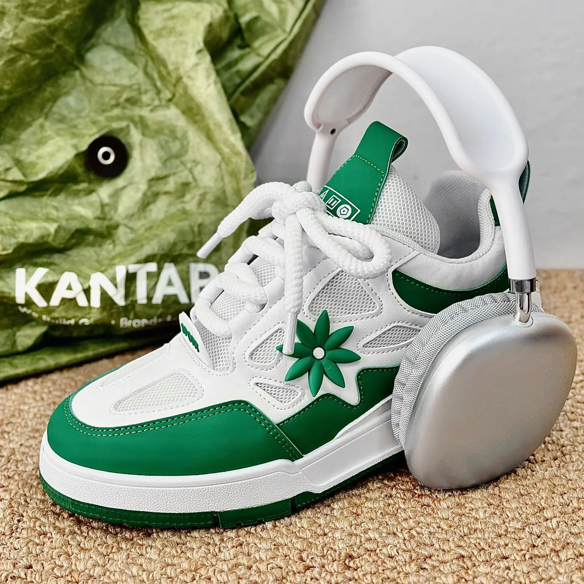 2024 Season New Korean Style Student Casual Board Shoes Classic Thick Sole Breathable Outdoor Running and Sports Shoes for Men 3