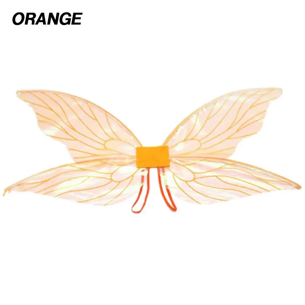 Fancy Dress Costume Princess Butterfly Fairy Elf Angel Wings For Women Girls Halloween Party Cosplay Performance Photography