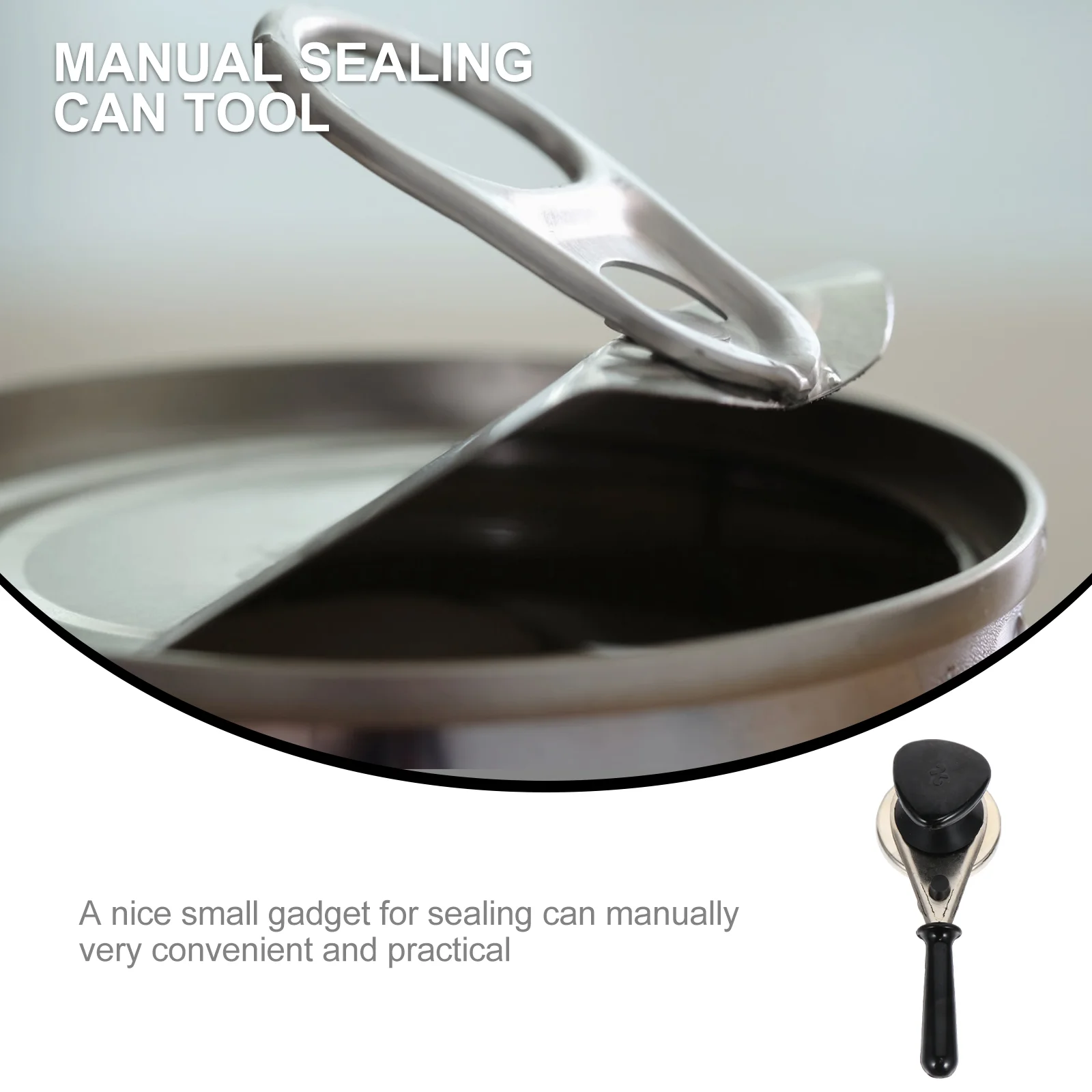 Seamer Household Can Sealer Sealing Tool Manual Delicate Black Metal Capping Machine