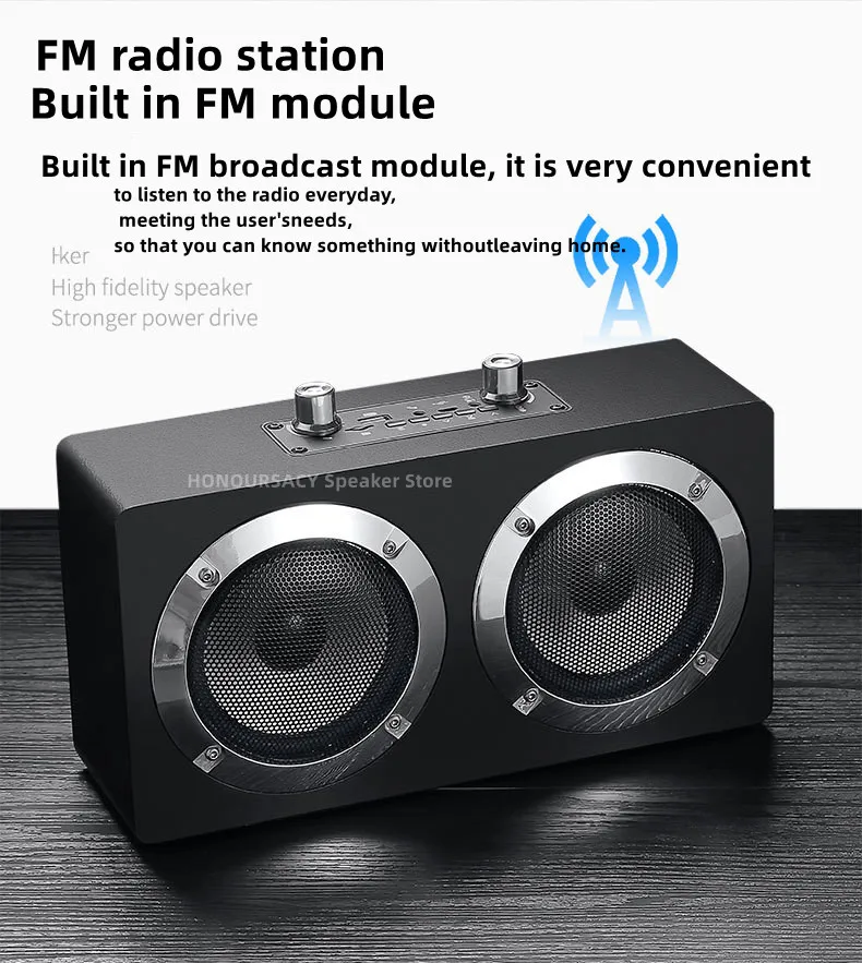 

Портативная беспроводная Bluetooth-колонка, 60 Вт, мощный беспроводной сабвуфер для домашнего кинотеатра