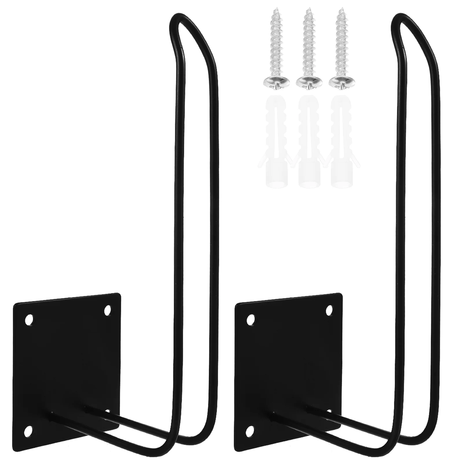 

2 Pcs Has Wall Hat Hanger Baseball Display Stand Rack Mount Storage Holder Racks