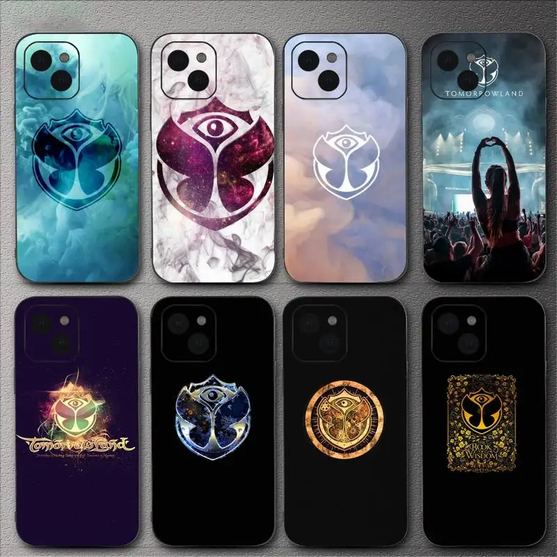 Belgio Music Festival Tomorrowlands Custodia Per Telefono Per Iphone 11 12 Mini 13 14 Pro Xs Max X 8 7 Plus Se Xr Shell