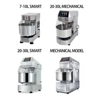 Dough Mixer Factory 10L Cake Mixer Countertop Pastry Mixer Best Quality 100L Flour Mixing Machine 2