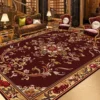European Style Red Rugs for Living Room Luxury Home Decor Carpet Large Size Non-slip Lounge Rug Bath Absorbent Rugs Customizable 1