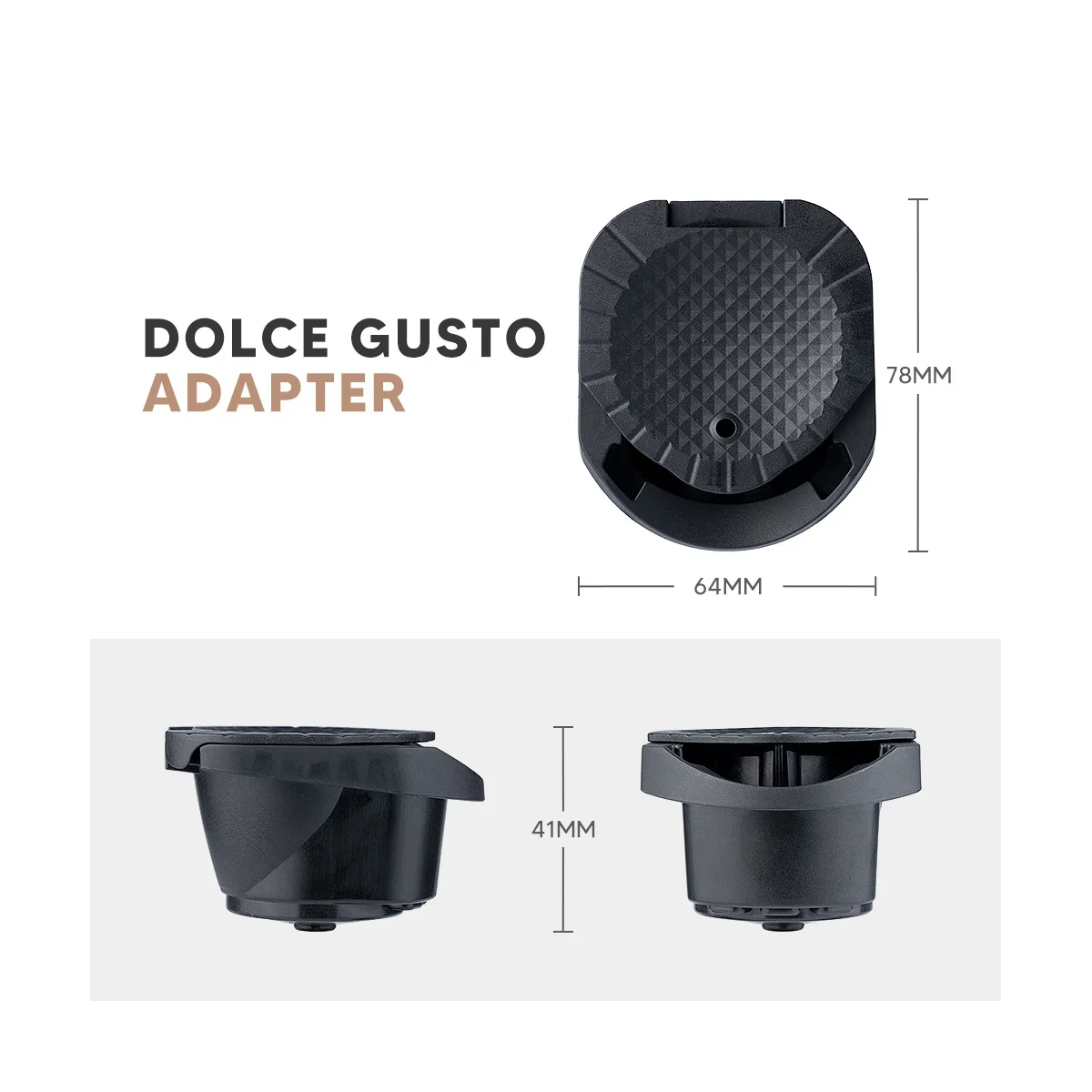 Adattatore Per Capsule Per Capsule Nespresso Converti Dolce Gusto Crema Fare Per Macchina Da Caffè Dolce Gusto Piccolo Xs Genio 2B