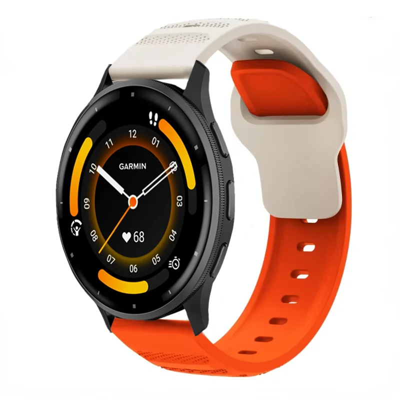Silicone Strap Bracelet - 20mm/22mm Adjustable Size