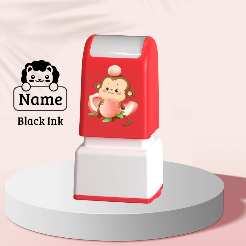 Custom-Made Baby Name Stamp DIY For Children Name Seal Student Clothes Chapter Not Easy To Fade Security Stamp Sticker