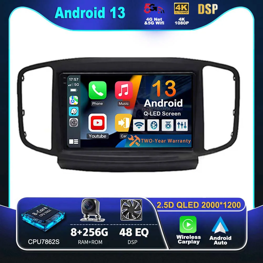 

Android 13 CarPlay Car Radio For Foton Tunland E7 Savanna 2019 Multimedia Navigation GPS Stereo Auto video Head Unit DIN DVD DSP