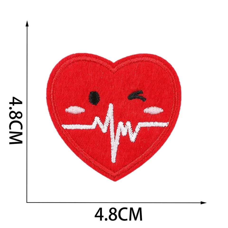 NICENEEDED 8 Toppe Ricamate Per Infermiera - Applique A Tema Medico Per Uniformi, Borse E Fai Da Te - 3