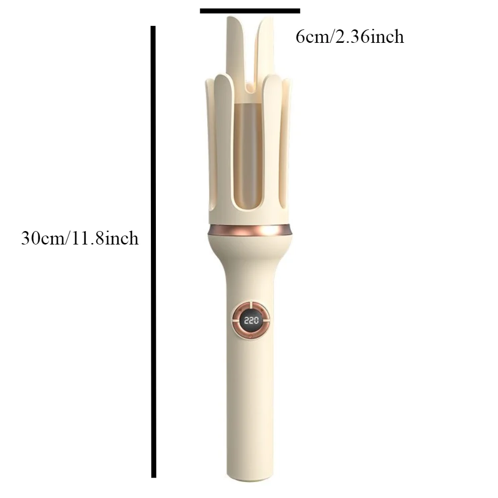 Automatic Curling Iron 32 mm Big Roll Anion Ceramic Hair Curler 4-Speed Adjustable Fast Heating Fashion Styling Tools