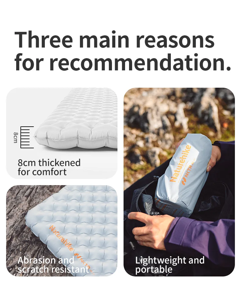 Description Picture 4 of itemNaturehike R3.2 Inflatable sleeping mattress camping air mat bed Nature hike mat /without air bag/