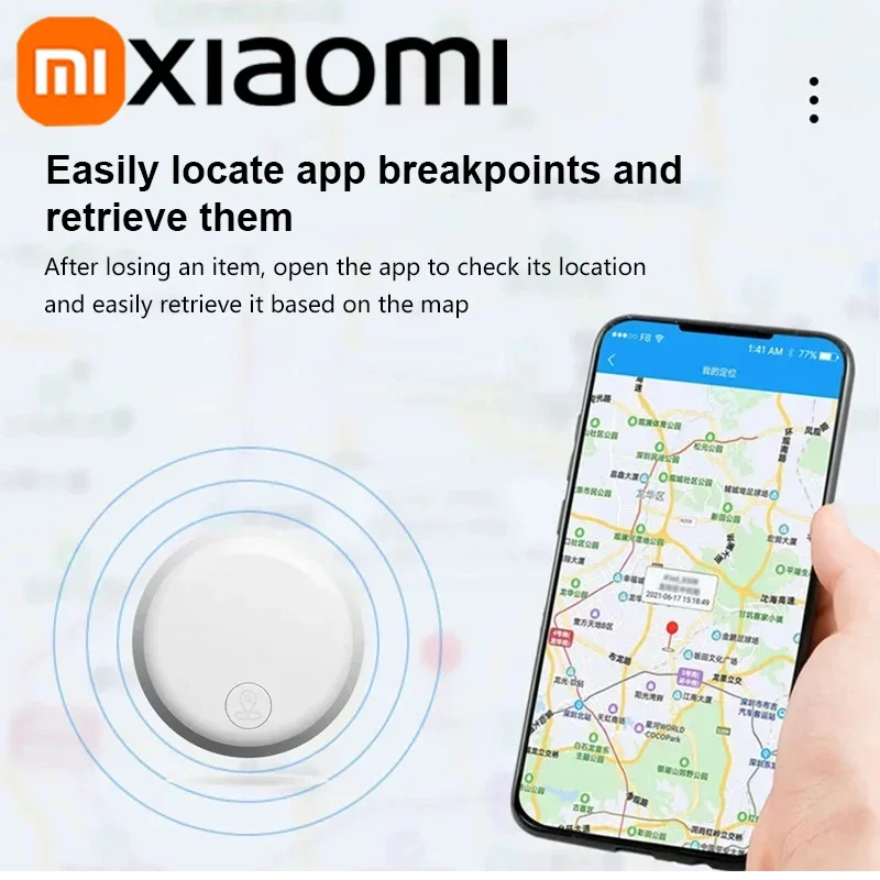 GPS tracker Device Smart Anti-Lost Reminder Bluetooth Portable Finder Airtag Tracking Locator Xiaomi Mini For Pet Bag Wallet