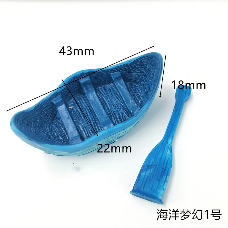 1:12 Dollhouse Miniature Metal Fishing Rod Model Doll Life Scene Decoration Mini boat Mini beach chair Gift Dolls Accessories 