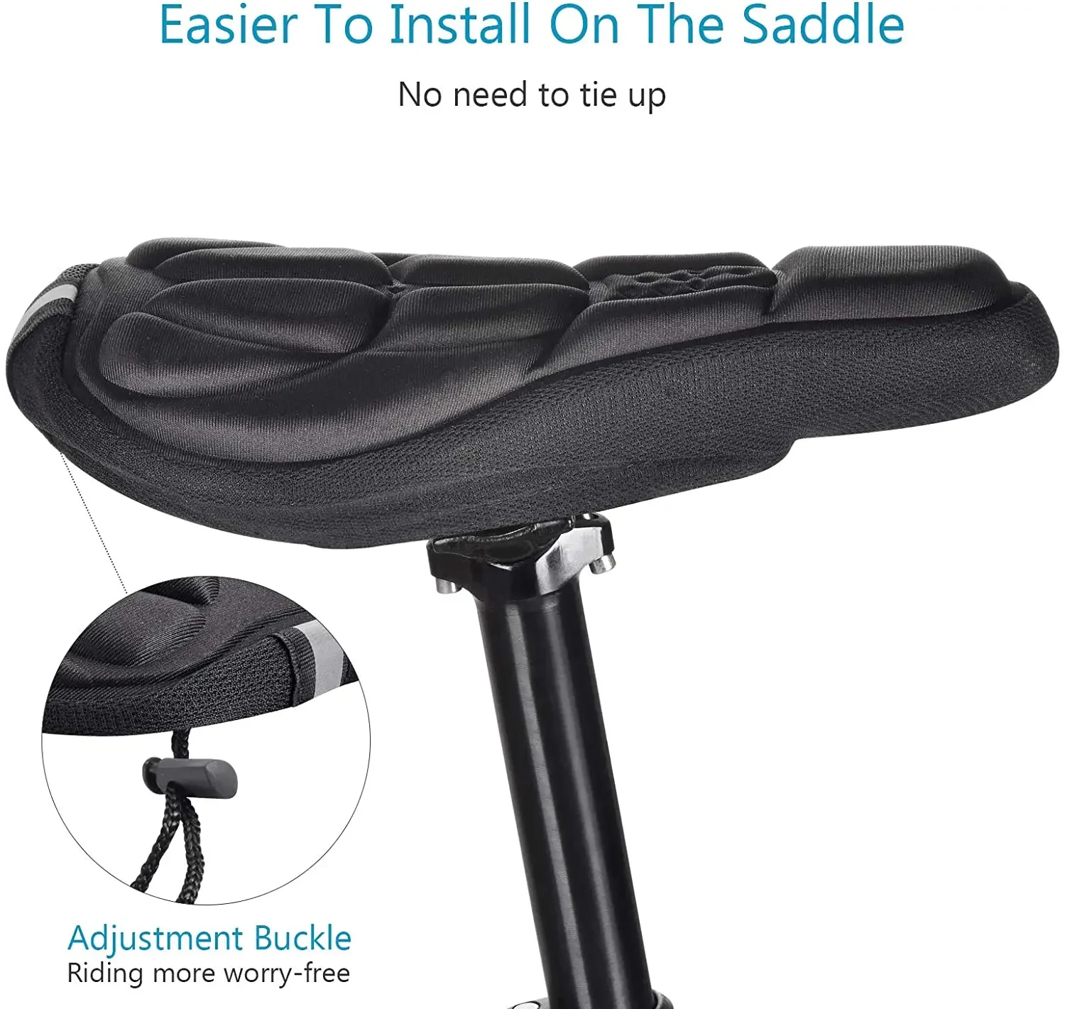 Bicycle Saddle Seat Cover Cushion