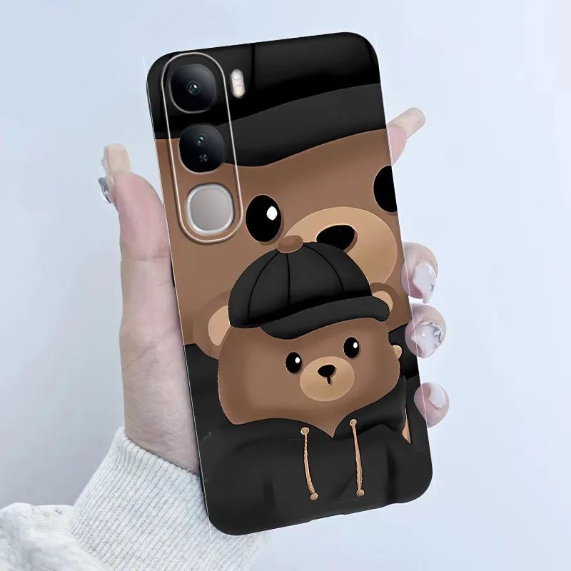 Cute Panda Soft Silicone Back Cover